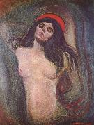 Edvard Munch Maduna oil painting